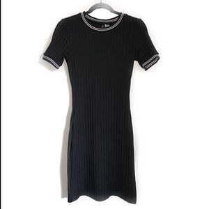 DIVIDED Ribbed Body Con Mini Dress